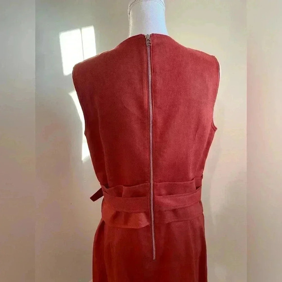 Veronica Beard Sadira Linen and Viscose Sheath Mini Dress Size 10 - Picture 9 of 11